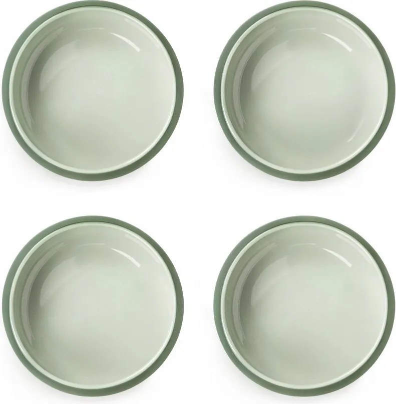 Boluri mici verzi 4 buc. din gresie 600 ml Aura Luma – Bonami Selection