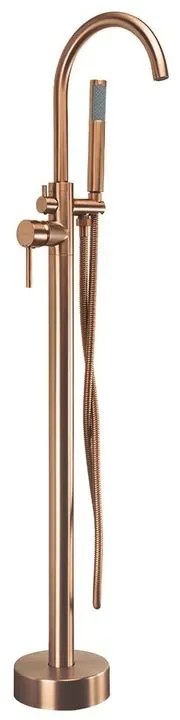 Baterie de podea Rea Lungo cupru periat