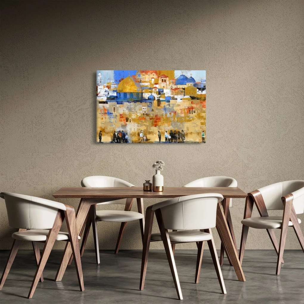 Tablou - Zidul plângerii, Ierusalim, Israel (90x60 cm)