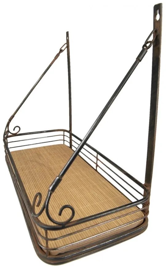 Raft de perete, din metal, Rustmere