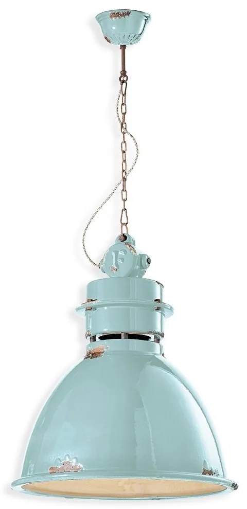 Lustra design retro realizata manual din ceramica INDUSTRIAL