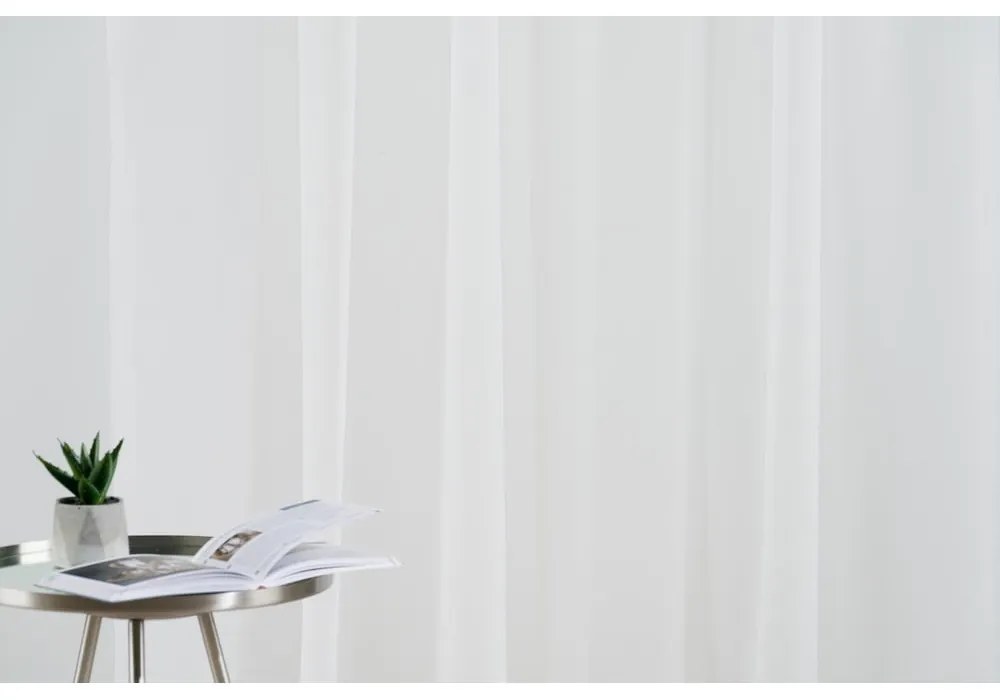 Perdea crem din voal 300x260 cm Crush – Mendola Fabrics