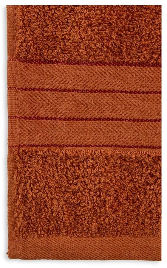 Prosoape cărămizii 4 buc. din bumbac din frotir 50x100 cm – Good Morning