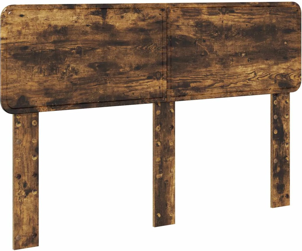 vidaXL Tăblie cap Stejar fumuriu 160 cm Lemn compozit