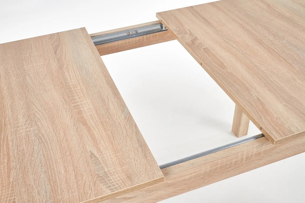 Masa extensibila Maurycy stejar sonoma/stejar sonoma - L118-158xl75xh76 cm