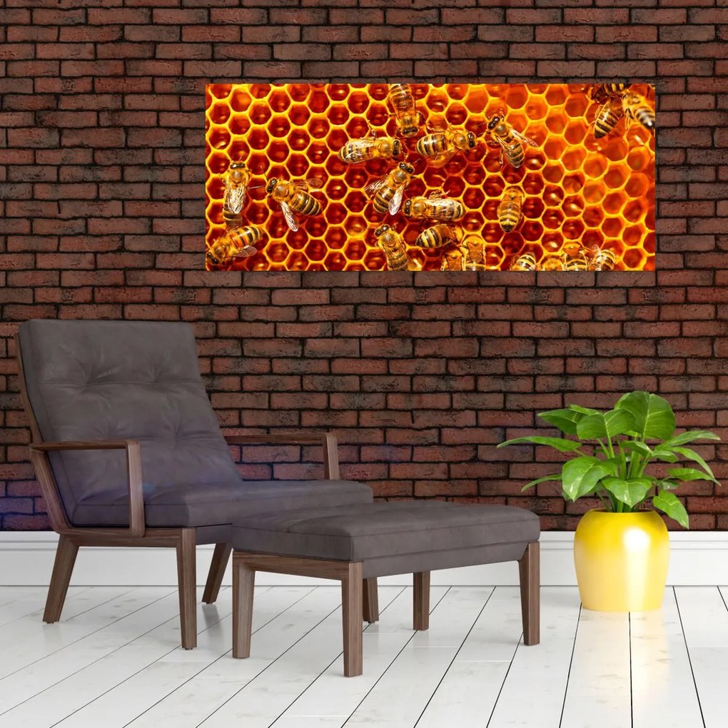 Tablou - Fagure de miere (120x50 cm)