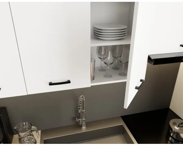 Bucătărie ARLEN 180 cm, albă