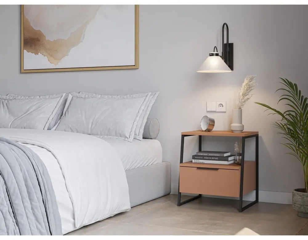 Noptieră cărămizie Velia – Marckeric