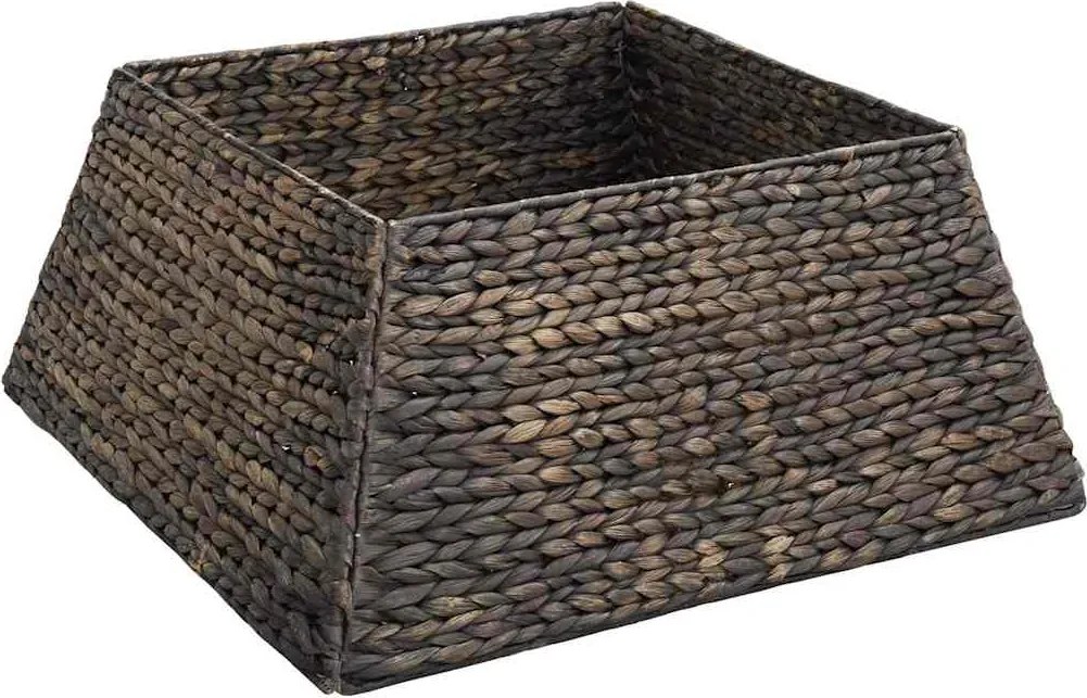 vidaXL Guler pentru Pomul de Crăciun Negru 60 x 60 x 28 cm