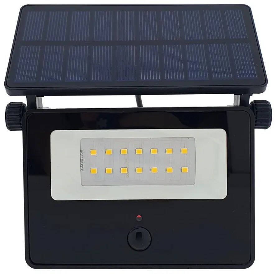 Proiector LED solar de exterior cu senzor LED/2W/3,7V 4200K IP44