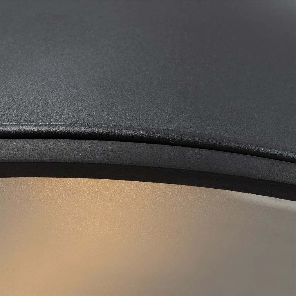 Lampă suspendată industrială neagră 53,5 cm - Sicko