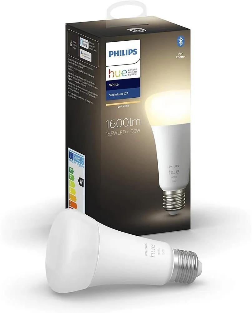 LED Bec Philips Hue WHITE E67 E27/15,5W/230V