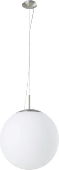 Eglo PIEDALE 63271 - Lustră suspendată pe cablu, 1xE27/60W/230V, Ø 43 cm, crom mat