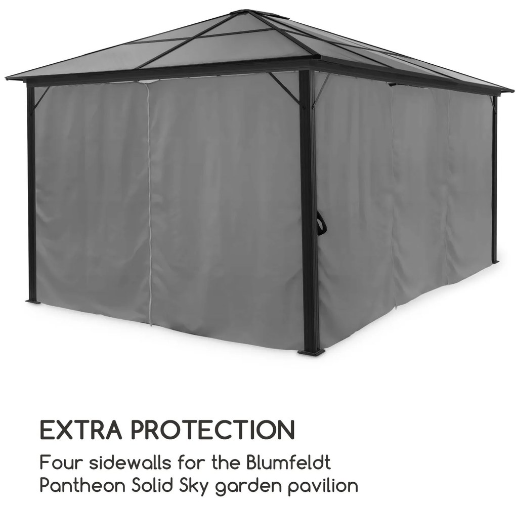 Pantheon Solid Sky Ambient Solar, pavilion, 3 × 4 m, iluminat solar