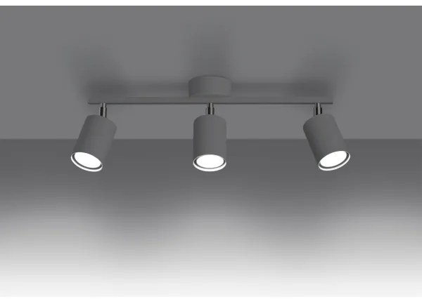 Spot de perete LEMMI 3xGU10/40W/230V alb Sollux SL.1125