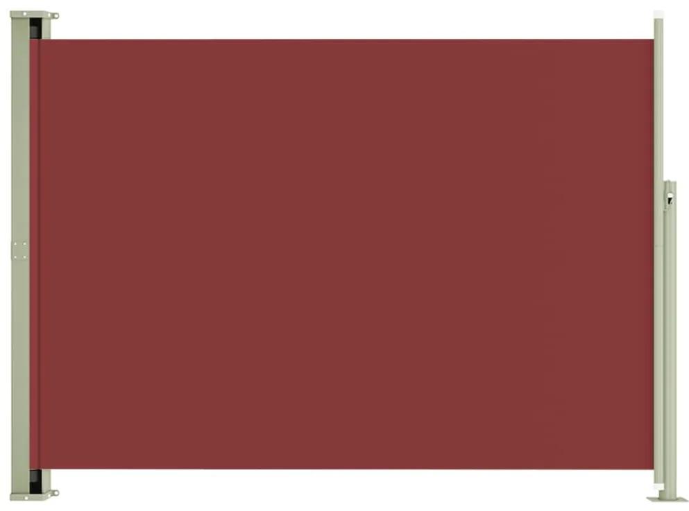 Copertina laterala retractabila terasa, rosu, 220x300 cm Rosu, 220 x 300 cm