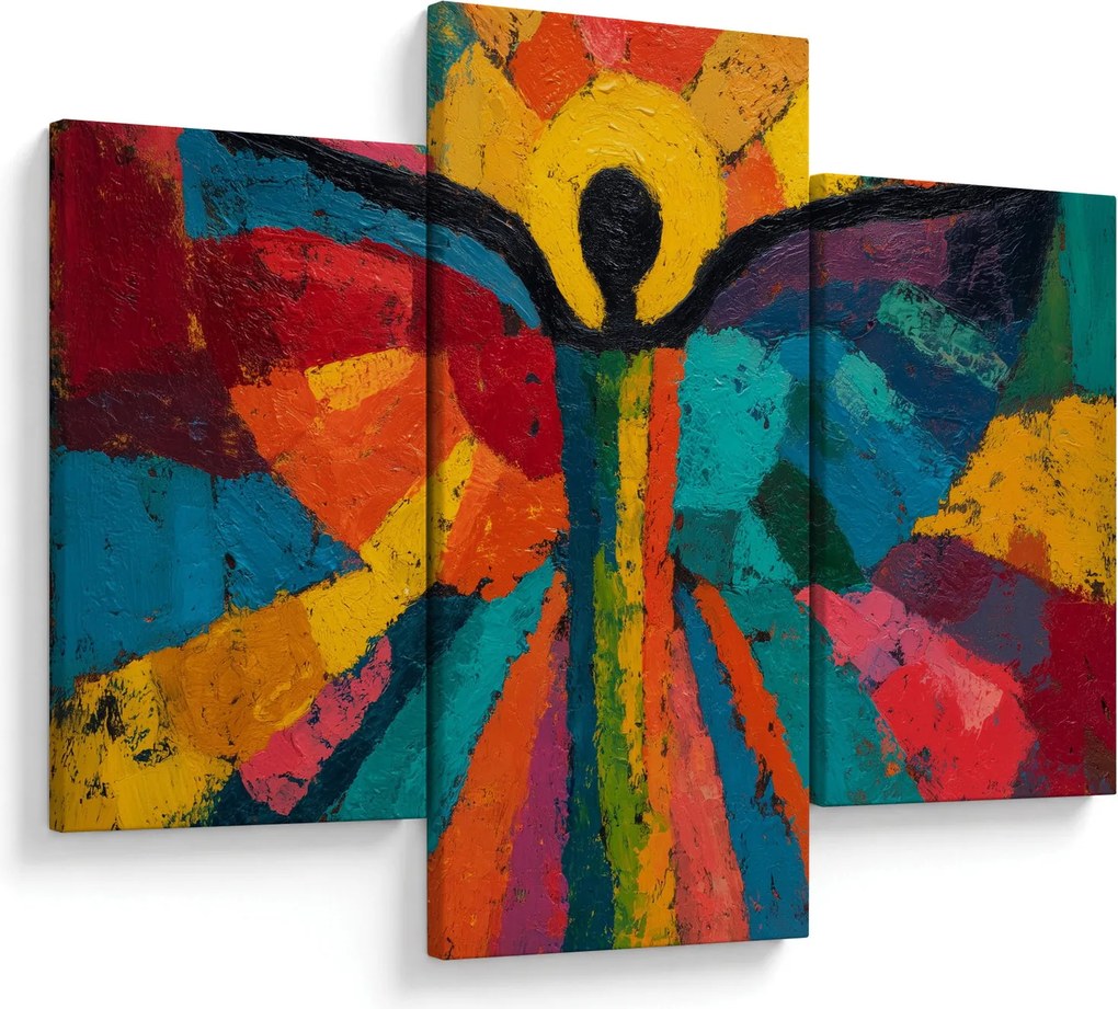 Tablou - Înger pictat (90x60 cm)