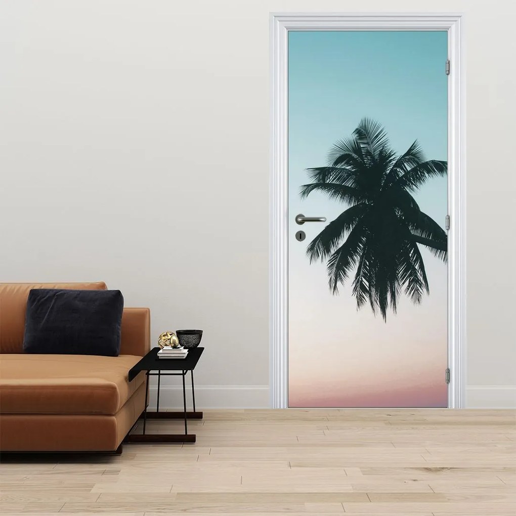 Fototapet pentru ușă - Palmieri în Bali (95x205cm)