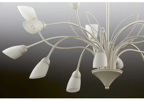 Jupiter 2062 - Candelabru pe lanț GLORIOSA 15xG9/14W/230V crem