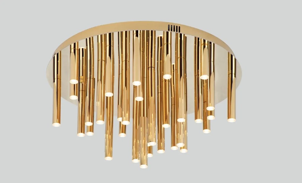Plafoniera LED dimabila design Premium Class Quality ORGANIC auriu