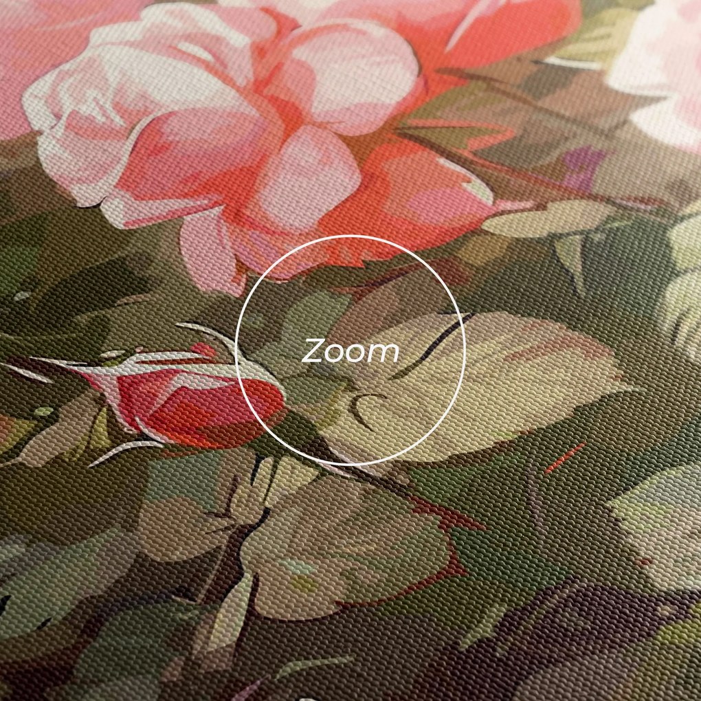 Tablou Canvas, 20x30cm, Dormitor si Living, Flori, Trandafiri, Wild Roses