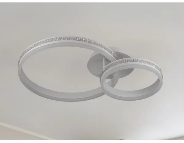 Lustră LED dimabilă aplicată LED/110W/230V 3000-6500K + telecomandă