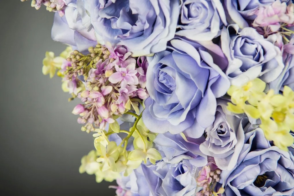 Aranjament floral design LUX STAND CYLINDER ROSES 1142311.43