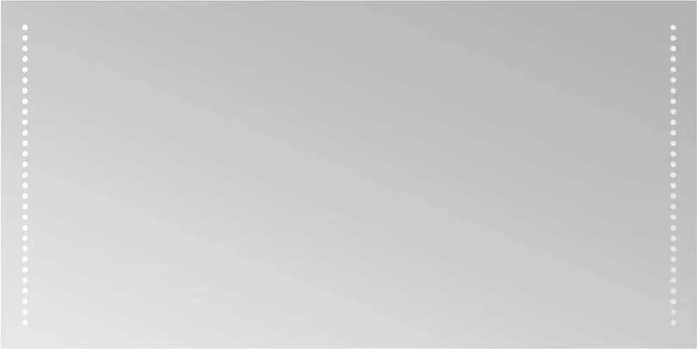 vidaXL Oglindă de baie cu LED, 100x50 cm