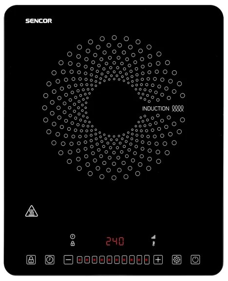 Plită cu inducție 2000W/230V Sencor