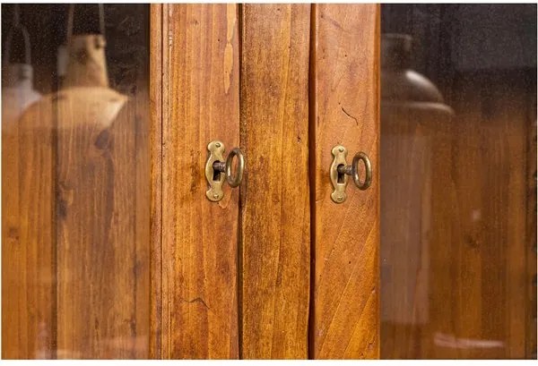 Vitrina cu usi si sertare, L230 38  50 H226 cm