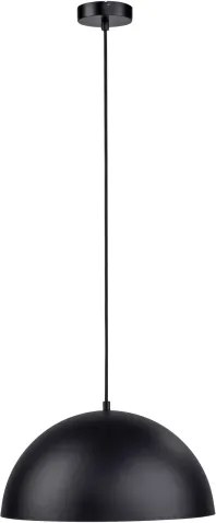 Schöner Wohnen 11728-18 - Lampă suspendată ALI pe cablu, 1xE27/25W/230V, Ø 38 cm, negru