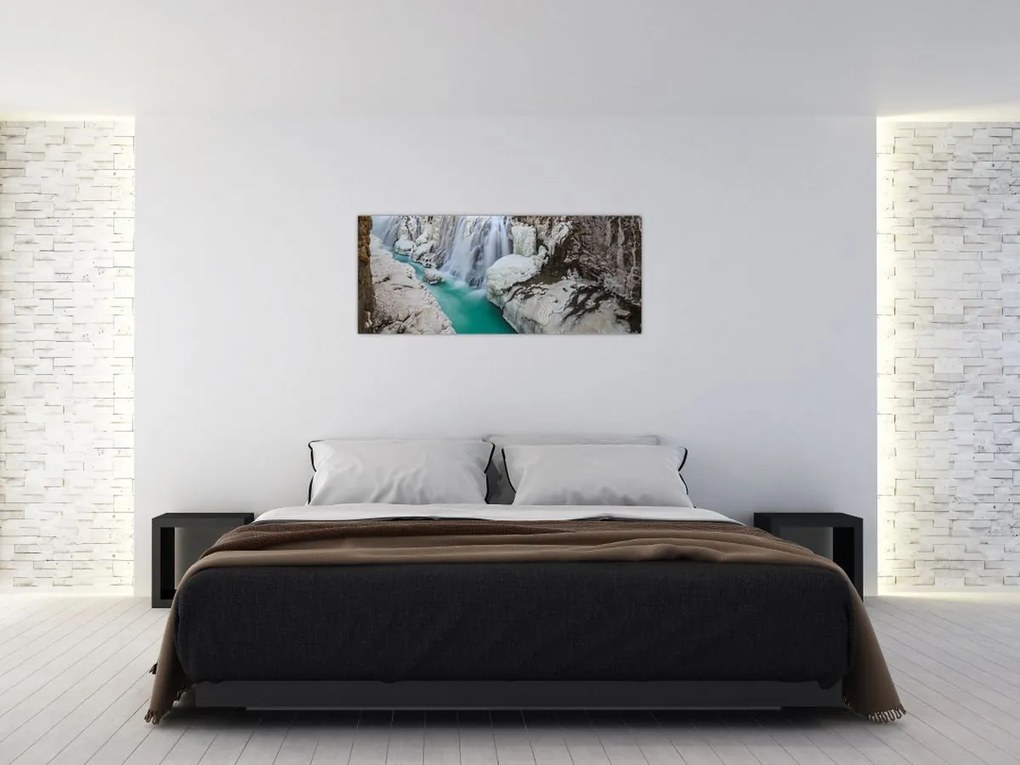 Tablou - Natura islandeză (120x50 cm)