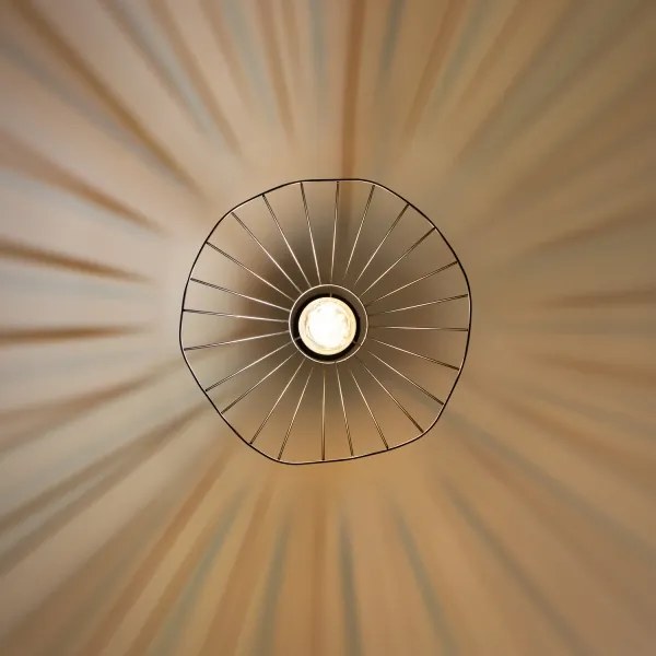 Brilagi - Lustră LED pe cablu CERIA WIRE, 1xE27/40W/230V, Ø 40 cm, neagră