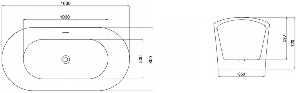 Cada de podea Rea Ferrano 160
