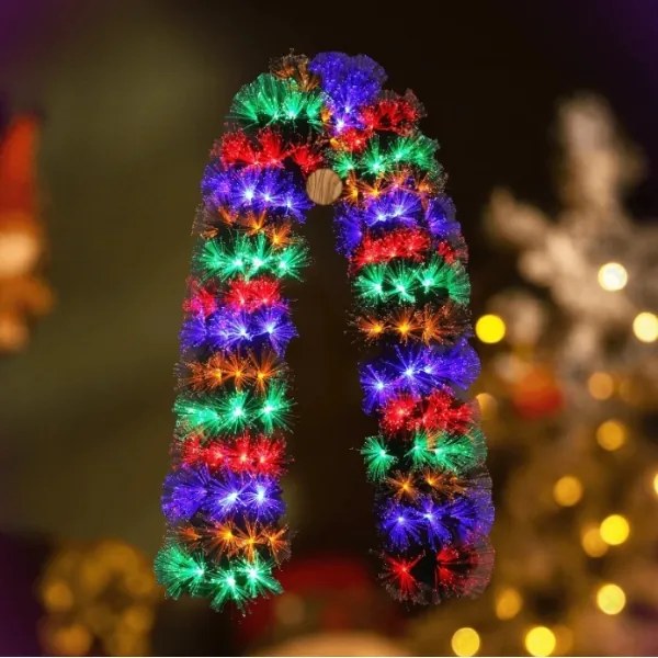 Aigostar - Decorațiune de Crăciun LED RGBY pentru exterior 112xLED/3,6W/230V 2m IP44