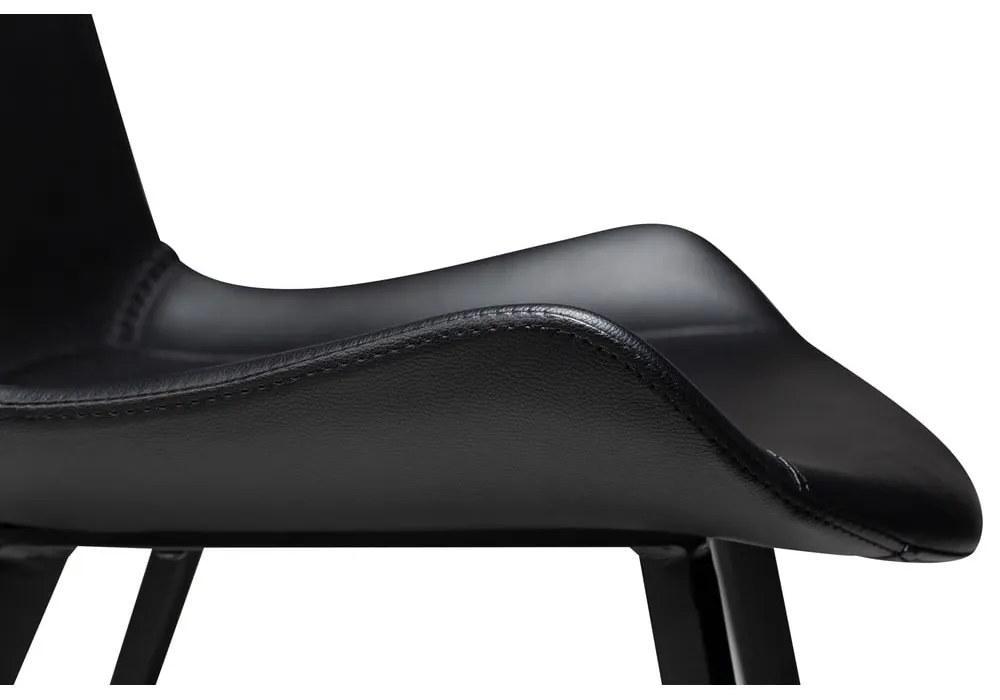 Scaun din piele artificială DAN–FORM Denmark Hype , negru