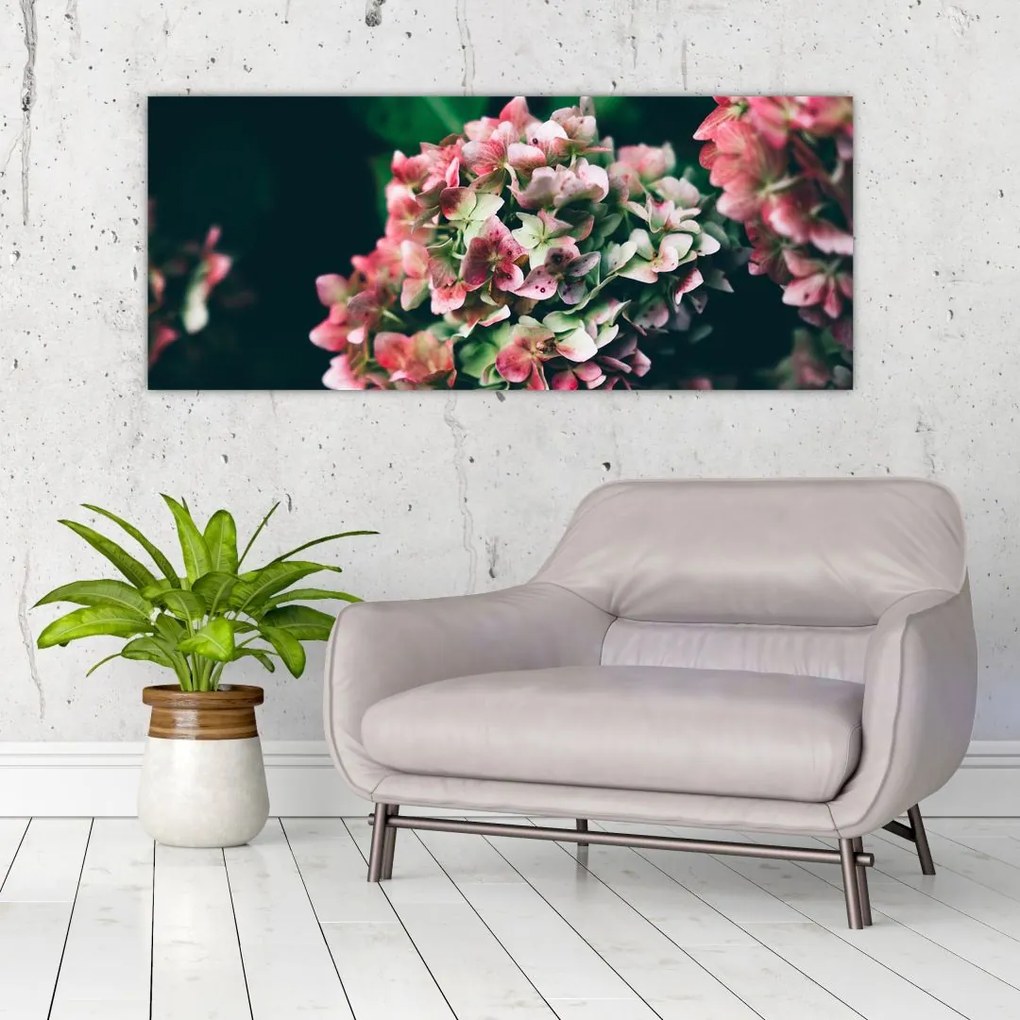 Tablou - Hortensie (120x50 cm)