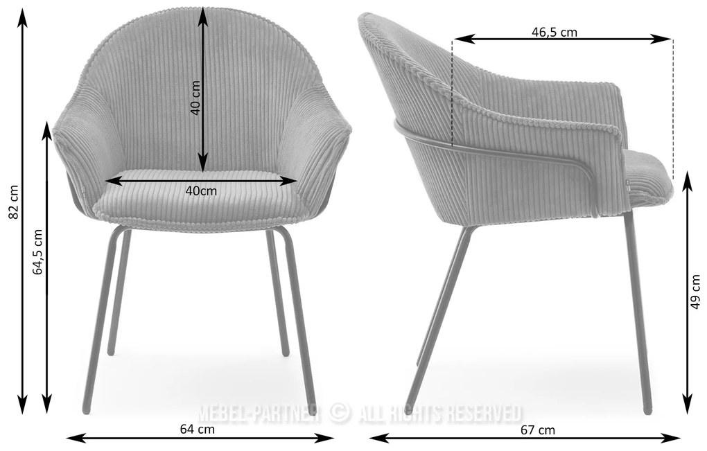 Scaun Val (negru). Promo -20%. 1111296