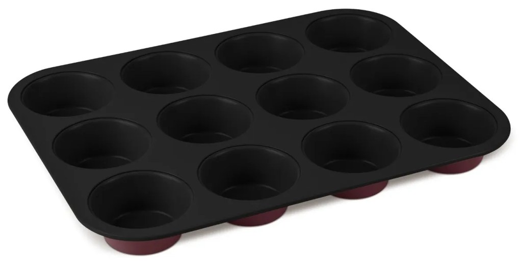 Tava 12 briose/muffins Leonardo Berlinger Haus BH 7945, visiniu mat