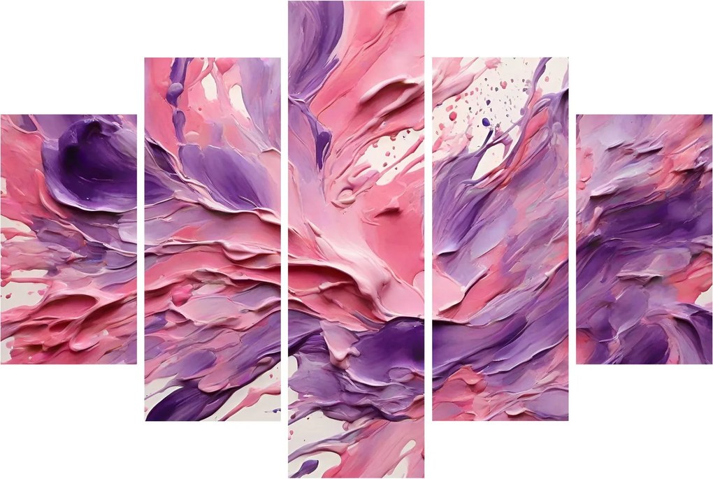 Tablou - Abstracție romantică (150x105 cm)