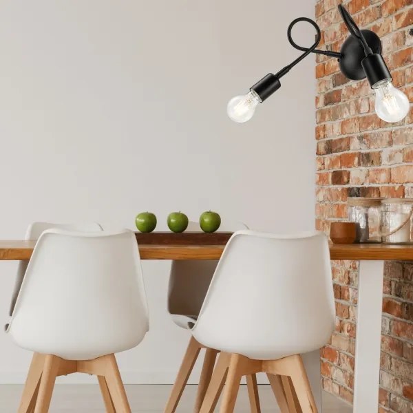 Aplică perete HARRY 2xE27/60W/230V