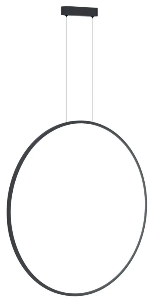 Lustra / Pendul LED design modern circular IP44 Saturno Black