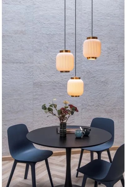 Lustră pe cablu Lucide 13435/03/31 GOSSE 3xE27/40W/230V porțelan