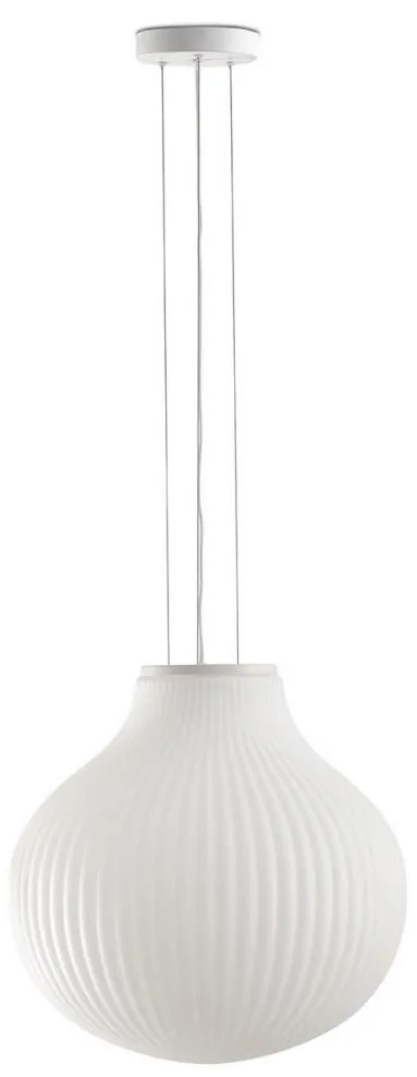 Lustră pe cablu FARO 28301 ISABELLE 1xE27/15W/230V d. 40 cm alb