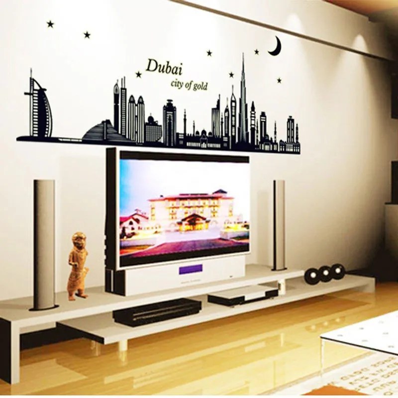 Sticker perete Glow in the Dark Dubai
