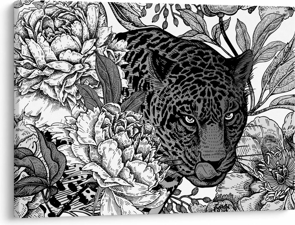 Tablou - Grădină exotică (70x50 cm)