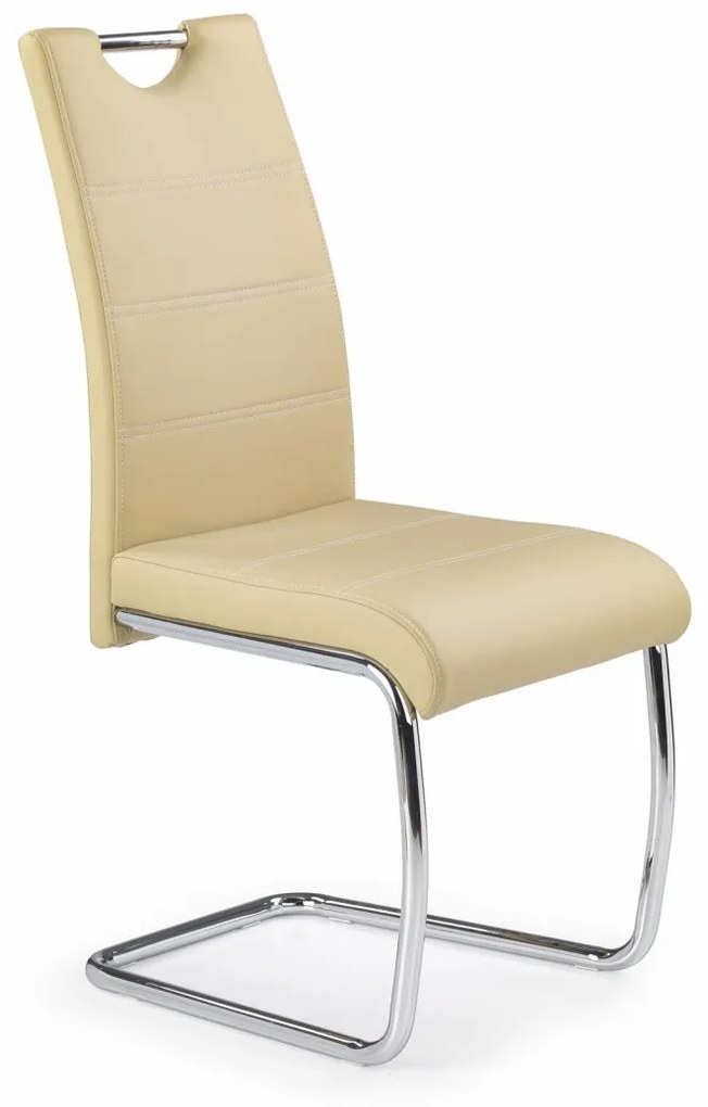 Scaun K211 piele ecologica bej