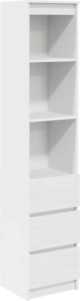 vidaXL Dulapuri alb 37,5x35x180 cm lemn prelucrat