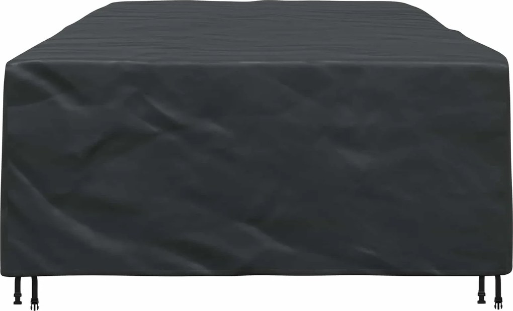 vidaXL Husă pentru mobilă Simplu Negru 315 x 180 x 74 cm 210D