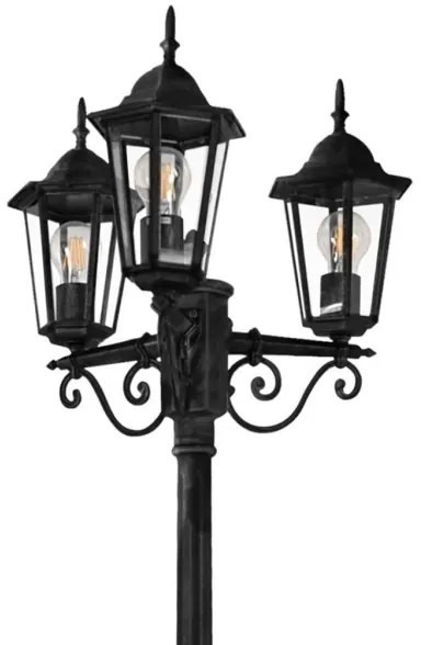 Lampă exterior LIGURIA 3xE27/60W/230V IP43 2,5m
